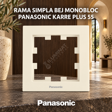 Rama Simpla Bej Monobloc Panasonic Karre Plus 55