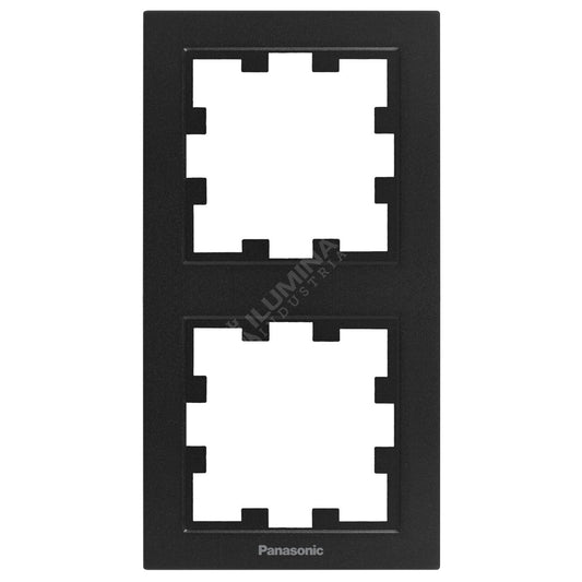 Rama Verticala 2 Mecanisme Neagra Monobloc Panasonic Karre Plus 55
