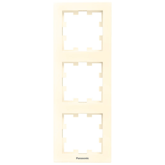 Rama Verticala 3 Mecanisme Bej Monobloc Panasonic Karre Plus 55