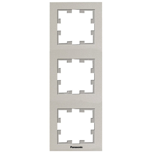 Rama Verticala 3 Mecanisme Bronz Monobloc Panasonic Karre Plus 55