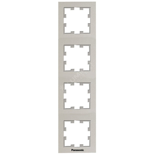 Rama Verticala 4 Mecanisme Bronz Monobloc Panasonic Karre Plus 55