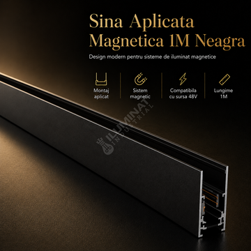 Sina Aplicata Magnetica 1M Neagra