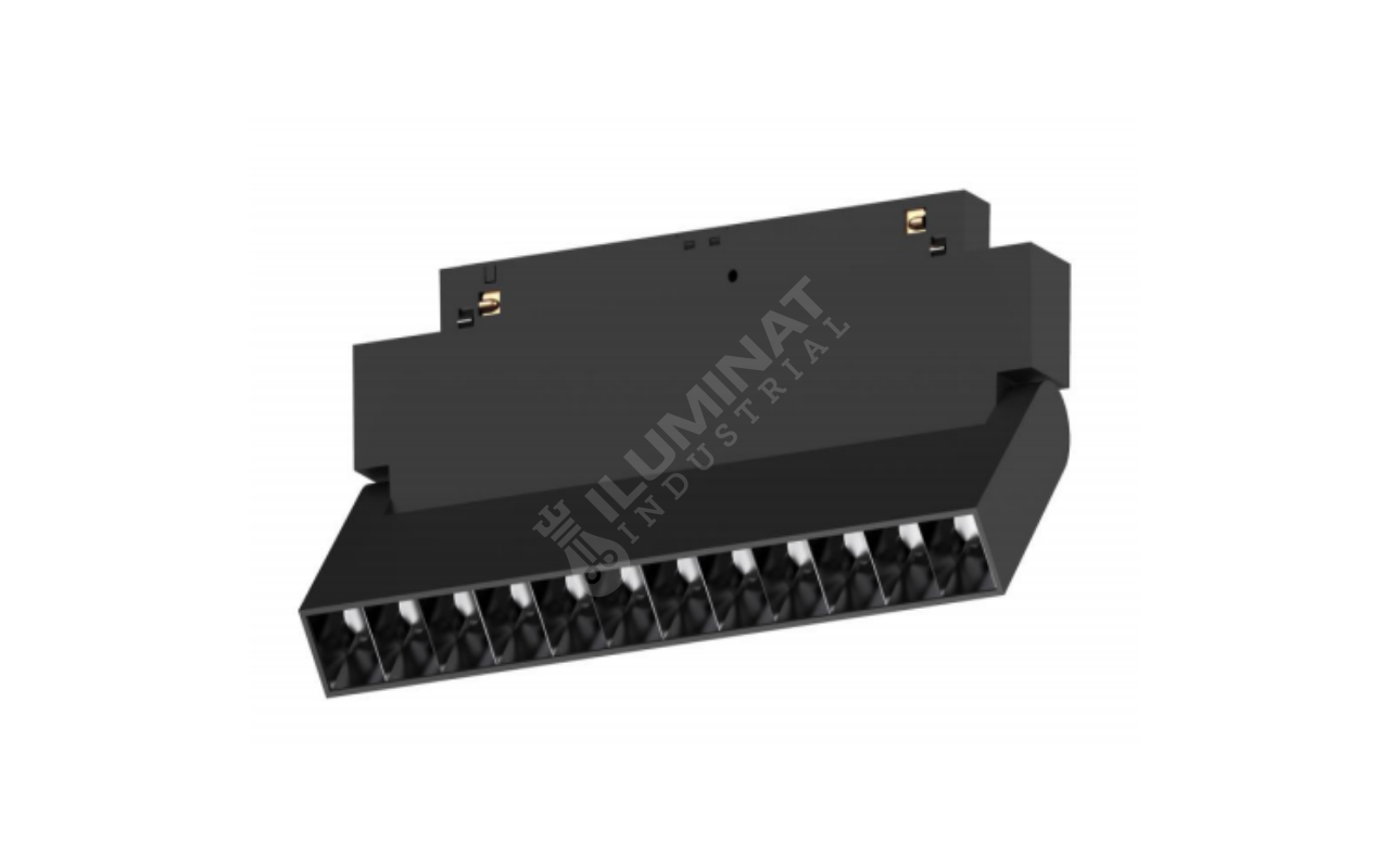 Spot Led 12W Magnetic Negru Pliabil Track Light