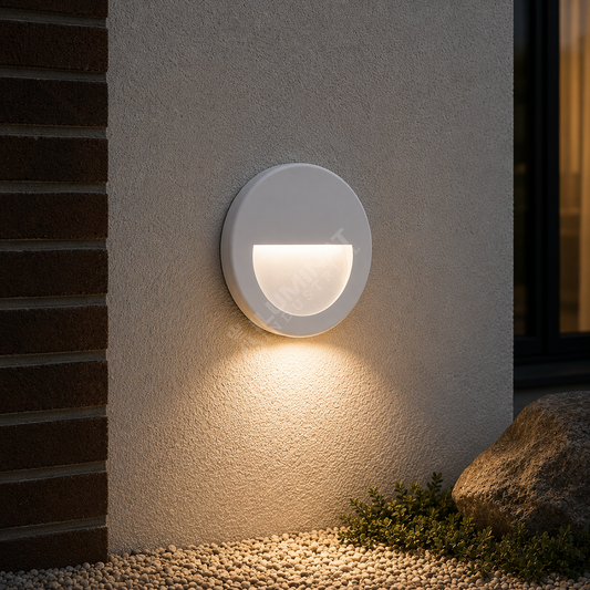Spot LED Exterior Aplicat VEKTA White 3W IP65 CCT Rotund
