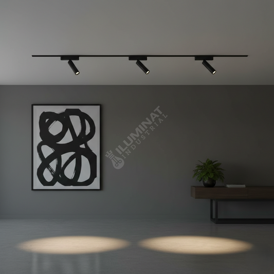 Spot LED Urban Track Reglabil 14W CCT Negru