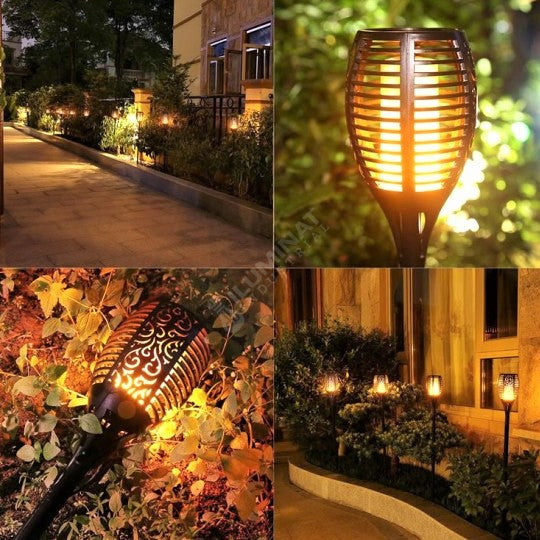 Stalp Led Gradina Torta Cu Incarcare Solara Keis Solar Lamp