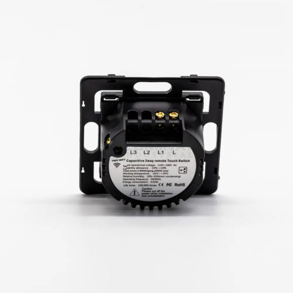 Intrerupator Cap Scara - Cruce Simplu Wireless Cu Touch Din Sticla