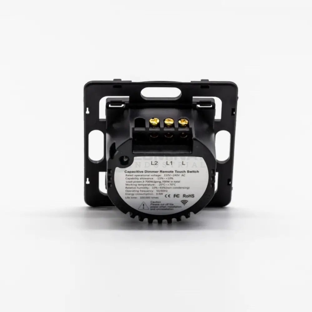 Intrerupator Dimabil Dublu Wireless Cu Touch Din Sticla