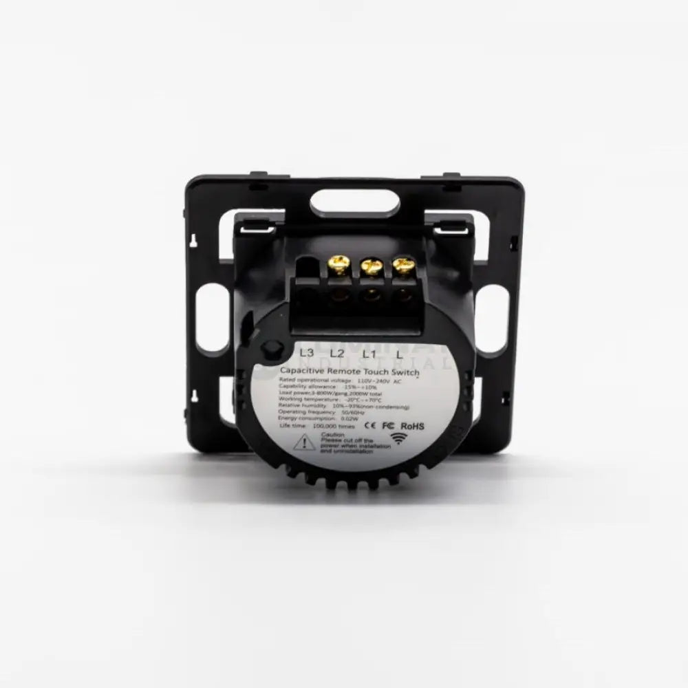 Intrerupator Dublu Wireless Cu Touch Din Sticla