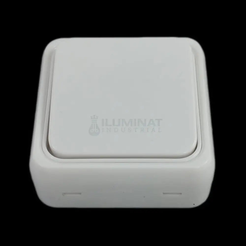 Intrerupator Mini Alb Aplicat Spn