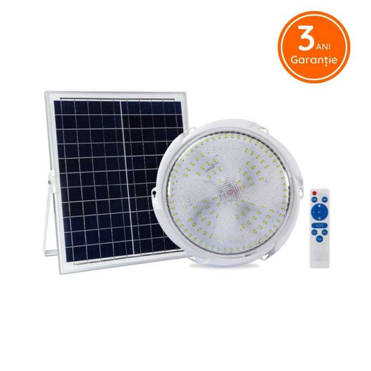 Aplica Led 100W Cu Panou Solar Si Telecomanda Wall Light Fixtures