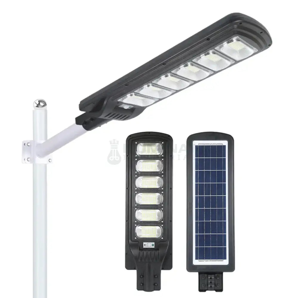 Lampa Led 300W Solara Slim Senzor Miscare + Telecomanda Street Light