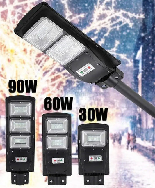 Lampa LED 60W Solara SLIM Senzor Miscare + Telecomanda