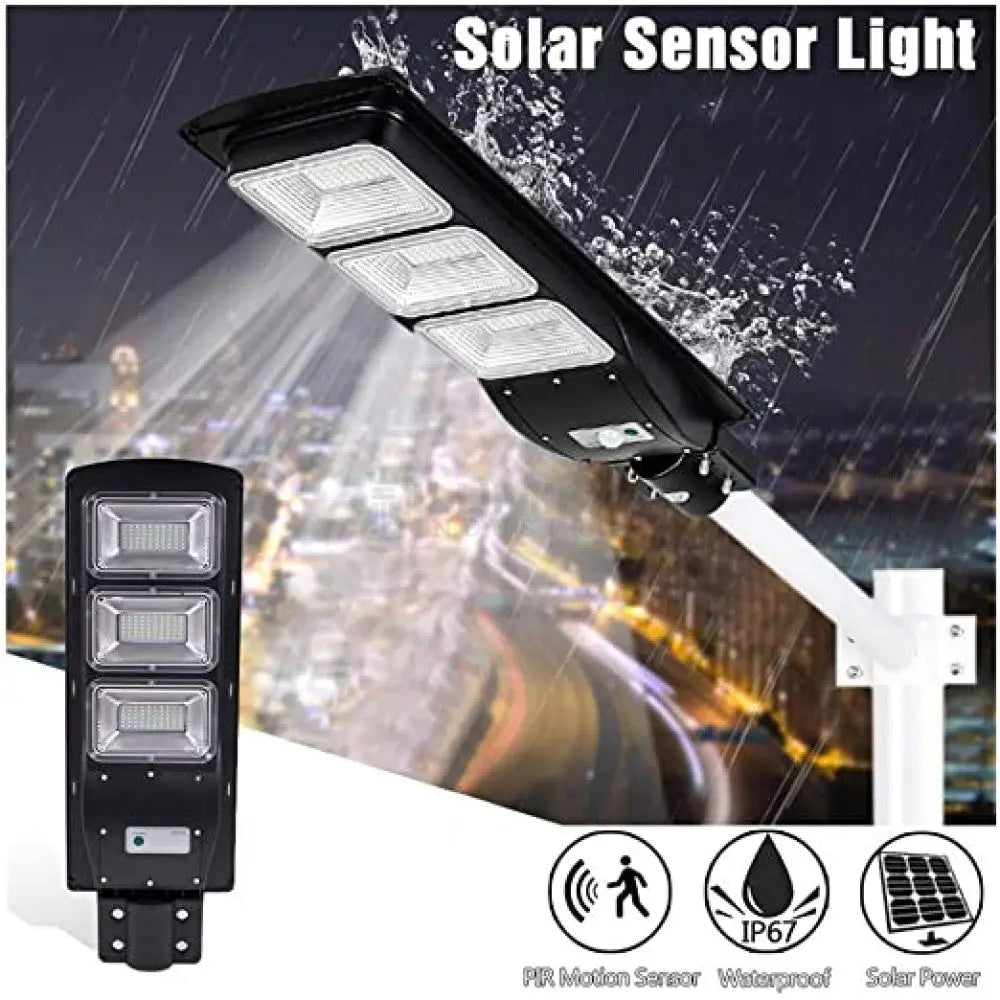 Lampa Led 90W Solara Slim Senzor Miscare + Telecomanda Solar Lamp