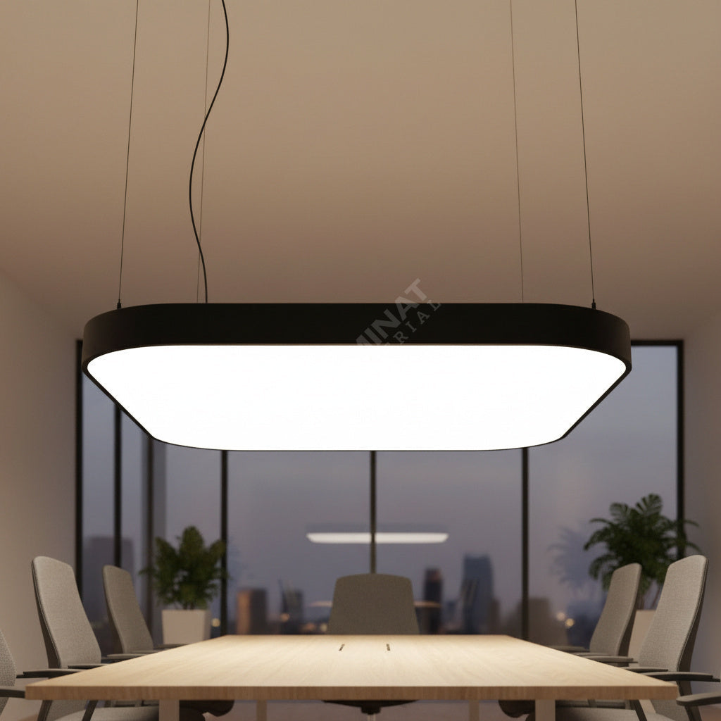 Lustra LED BlackFrame Office 134W CCT