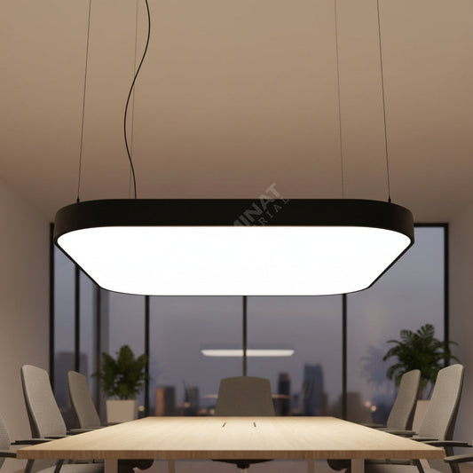 Lustra LED BlackFrame Office 134W CCT