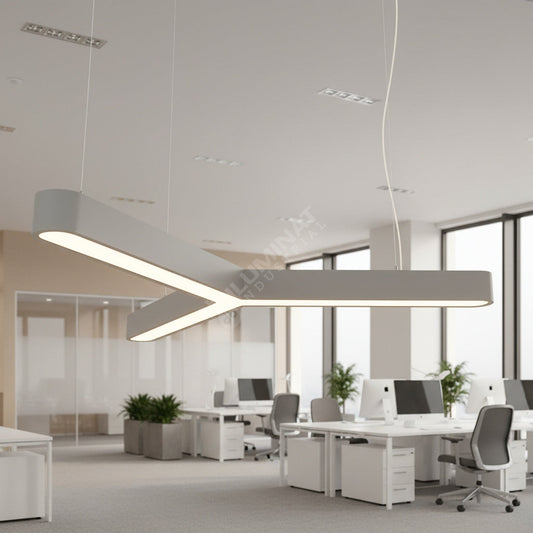 Lustra LED TriCore Slim Gri Mat 100W CCT