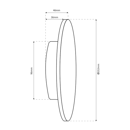 Aplica LED Disc Premium Exterior 3CCT IP65