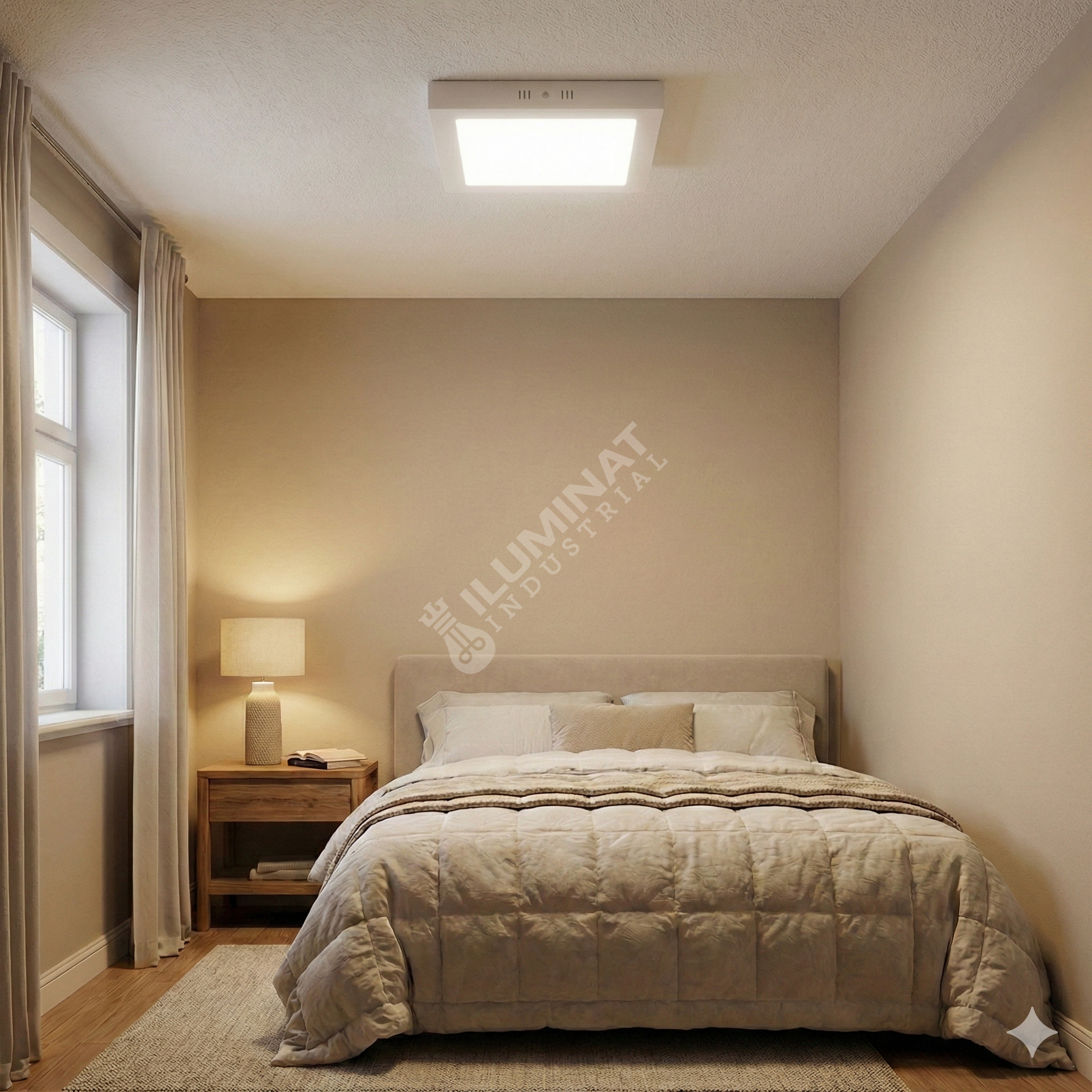 Panou LED 24W 28x28cm Alb Aplicat