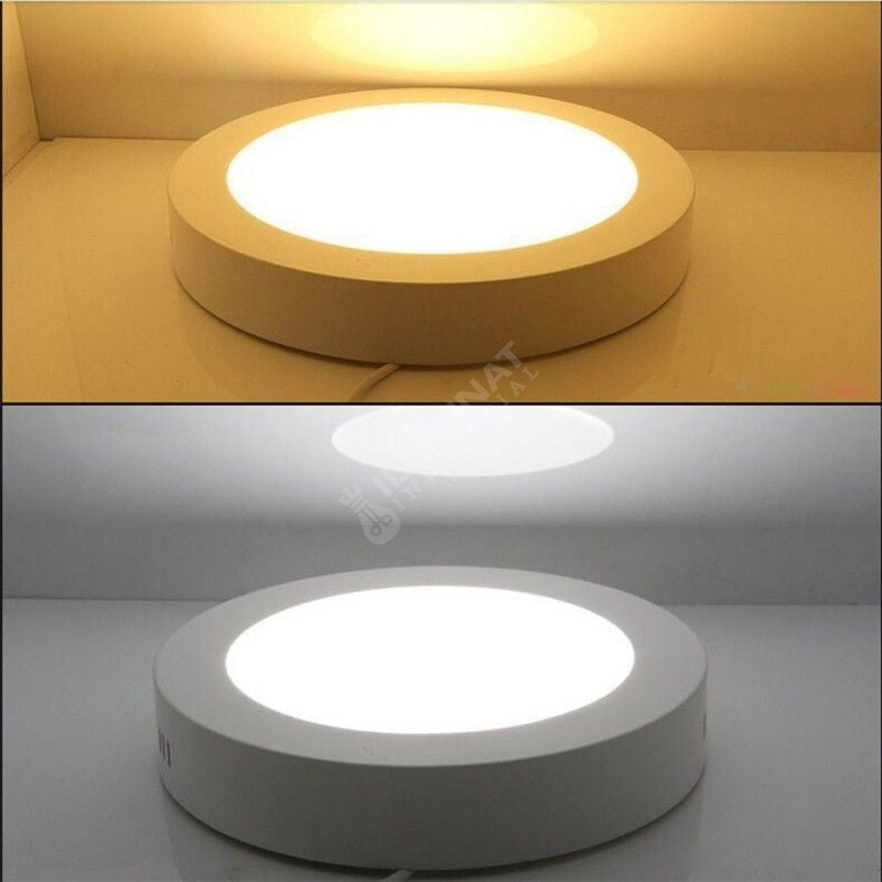 Panou LED 24W Rotund 28cm Alb Aplicat