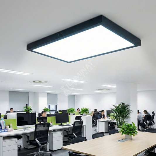 Panou LED 36W 60x30cm Negru Aplicat