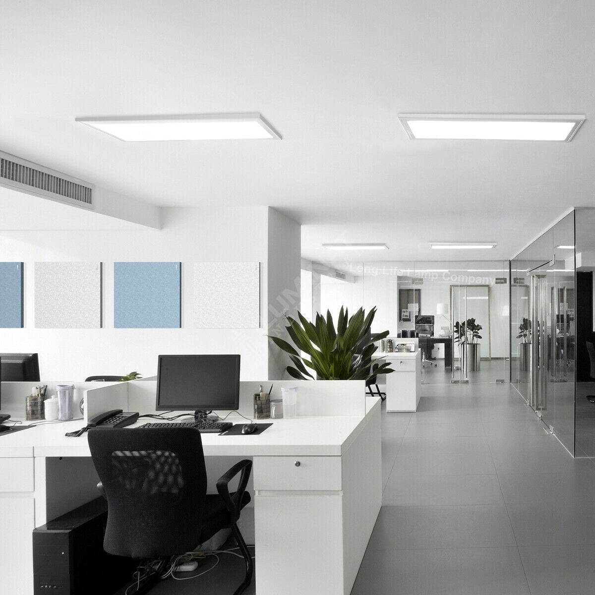 Panou LED 48W 120x30cm Alb Aplicat