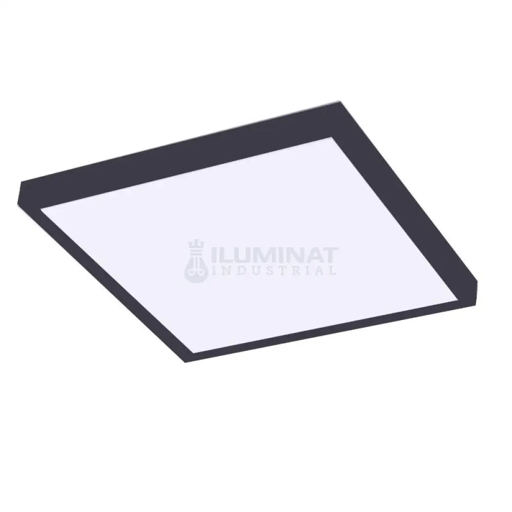 Panou Led 48W 60X60Cm Negru Aplicat Panel