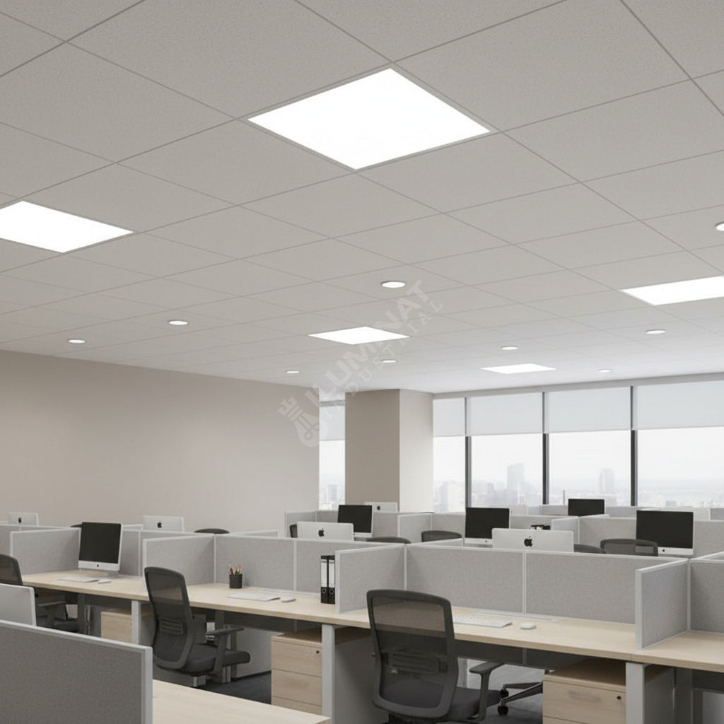 Panou LED Slim Incastrabil 595X595 Alb 48W CCT