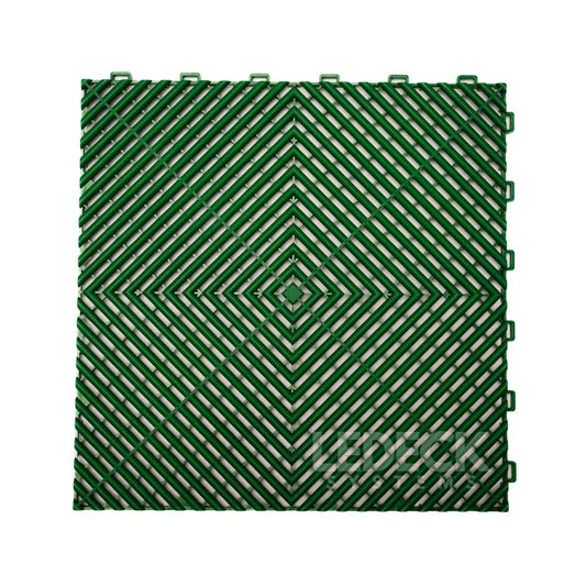 Pardoseala Modulara Verde Din Polipropilena Rezistenta la 8 Tone 40x40CM