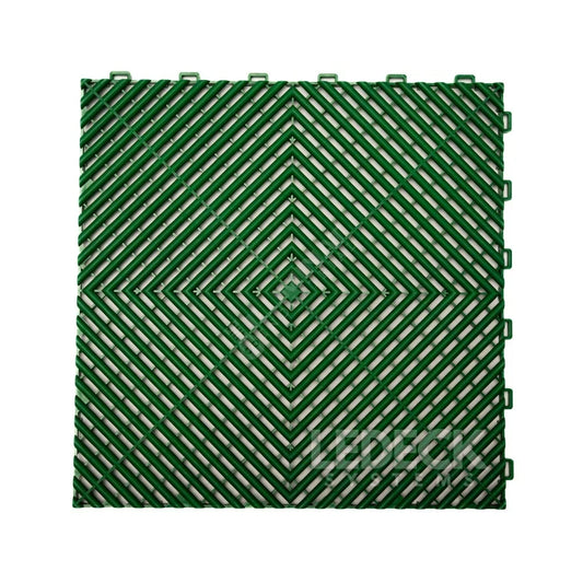 Pardoseala Modulara Verde Din Polipropilena Rezistenta la 8 Tone 40x40CM