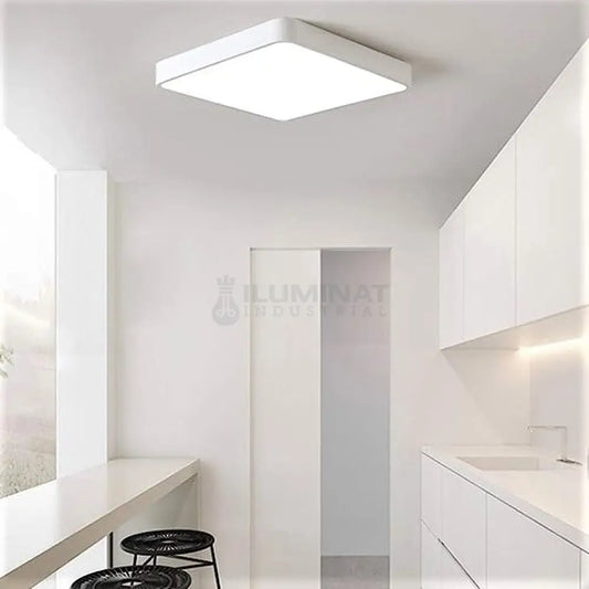 Plafoniera LED 40W ULTRA-THIN Patrata Echivalent 400W