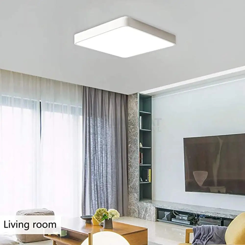 Plafoniera Led 40W Ultra-Thin Patrata Echivalent 400W Led Ceiling Light