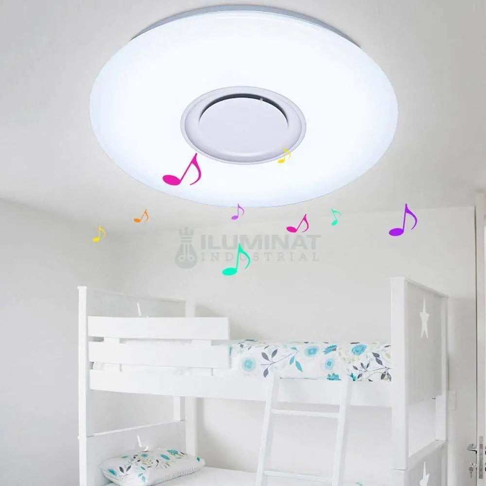 Plafoniera Led Smart 72W Rgbw Cu Bluetooth Si Telecomanda Led Ceiling Light