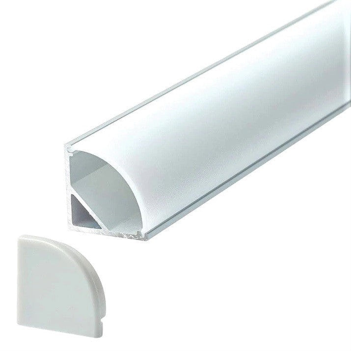 Profil Aluminiu Aplicat Colt 90 Grade 2 Metri Led Strips