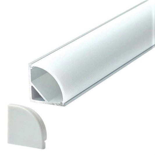 Profil Aluminiu Aplicat Colt 90 Grade 2 Metri