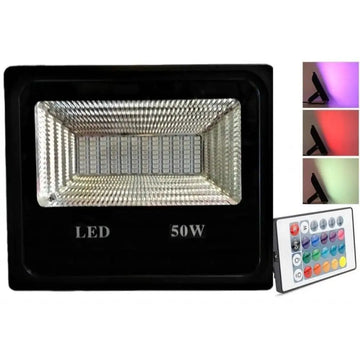 Proiector Led 50W Slim Rgb Flood Light