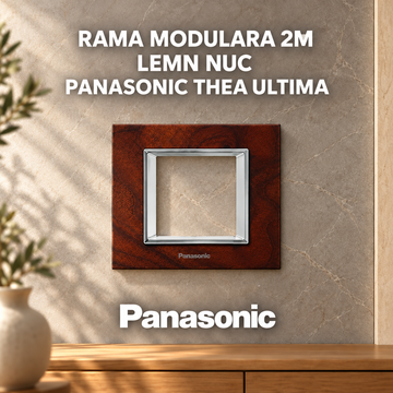 Rama Modulara 2M Lemn Nuc Panasonic Thea Ultima
