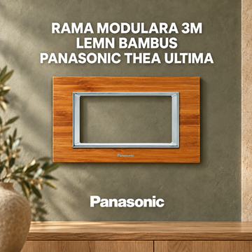 Rama Modulara 3M Lemn Bambus Panasonic Thea Ultima