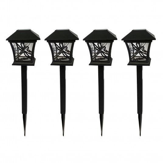 Stalp Led Gradina Cu Incarcare Solara Kiskin Solar Lamp