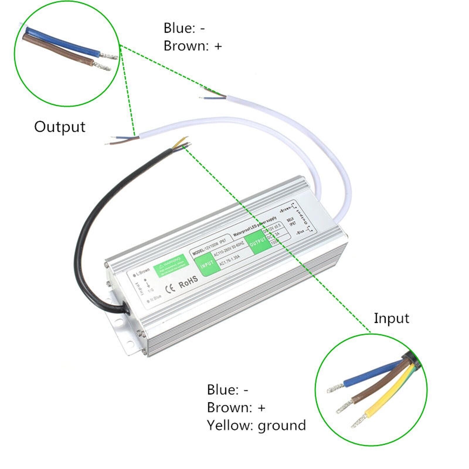 Sursa Alimentare 12V Waterproof Ip67 Power Supply