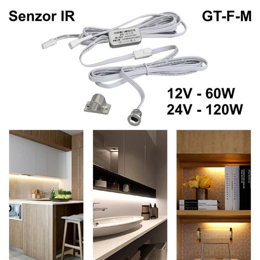Senzor De Miscare Ir Banda Led Pentru Mobila 12V-24V Lighting Accessories