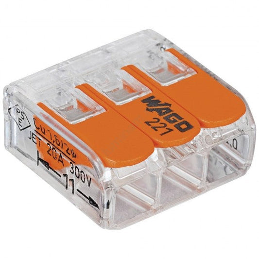 Conector Wago 3 Poli 0.5-6 mm 32A 400V