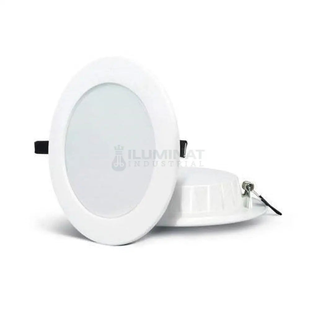 Spot Led 12W Eco Rotund Alb / ⌀140Mm Incastrabil Led Spot Light