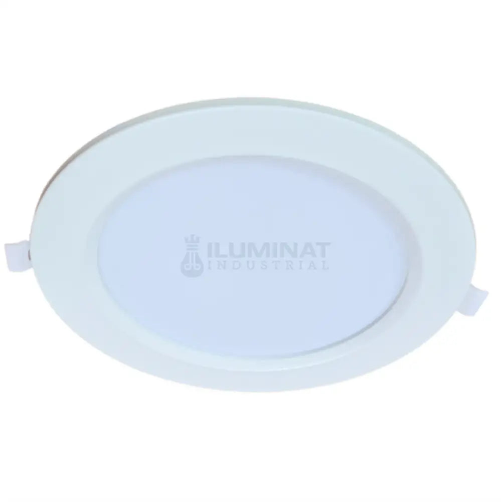 Spot Led 12W Eco Rotund Alb / ⌀140Mm Incastrabil Led Spot Light