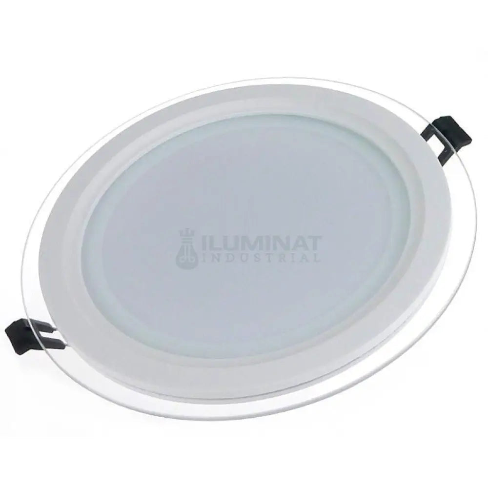 Spot Led 15W Rotund Mat Rama Sticla / ⌀200Mm Incastrabil Led Spot Light