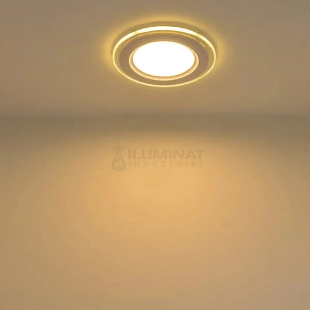 Spot Led 15W Rotund Mat Rama Sticla / ⌀200Mm Incastrabil Led Spot Light