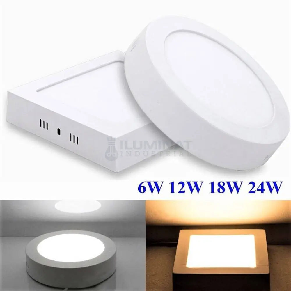 Spot Led 24W Rotund Alb / ⌀280Mm Aplicat Led Ceiling Light