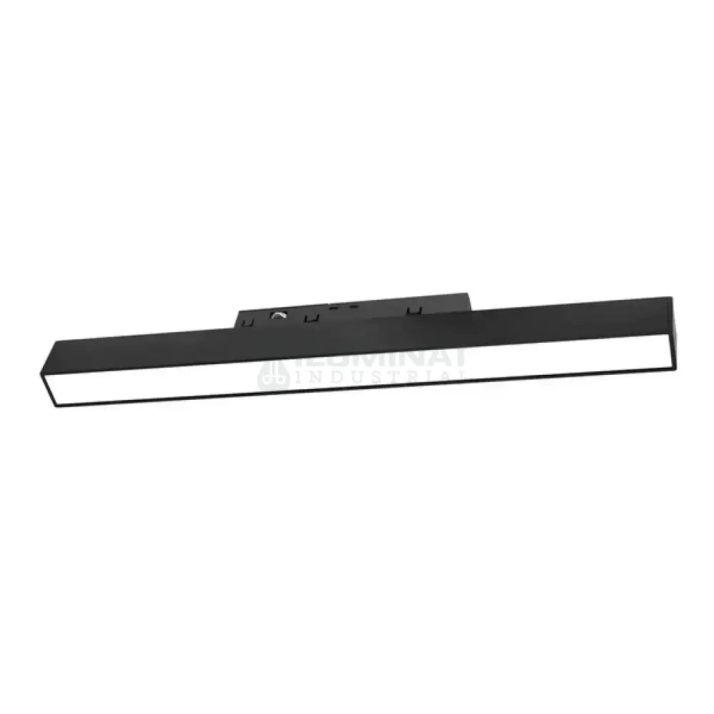 Spot Led 25W 90Cm Magnetic Negru Liniar Mat Track Light