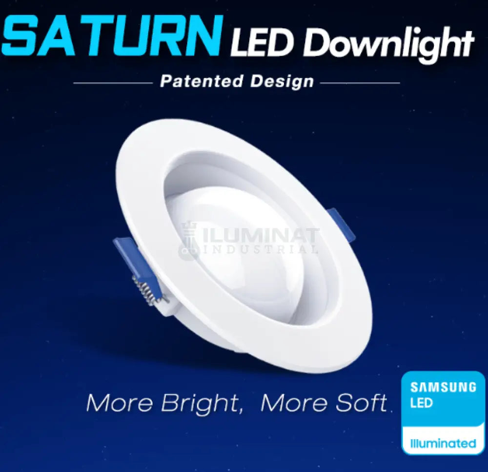 Spot Led 3W Saturn Samsung / Ø95Mm Incastrabil Led Spot Light