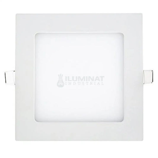 Spot LED 3W Slim Patrat Alb / 89x89mm / Incastrabil